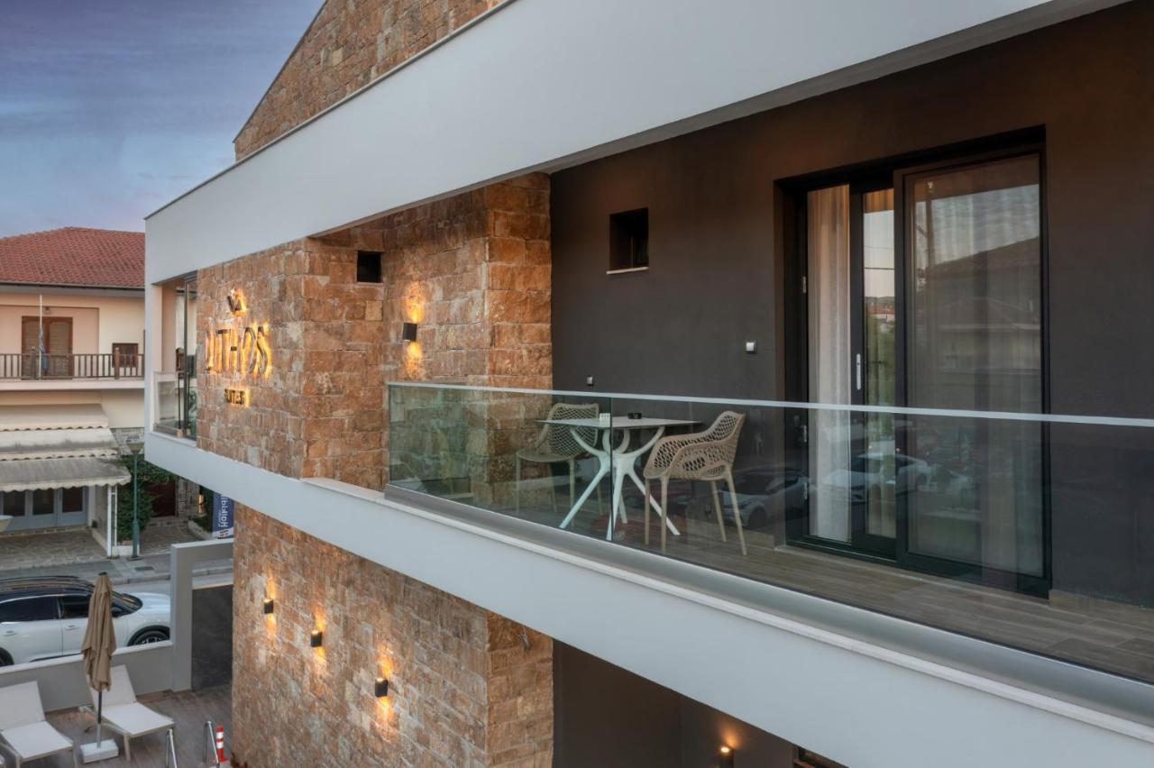 Lithos Suites - Nikiti Halkidiki Екстериор снимка